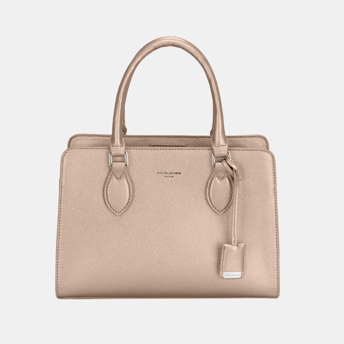 Faux Leather Handbag - Curated by tt