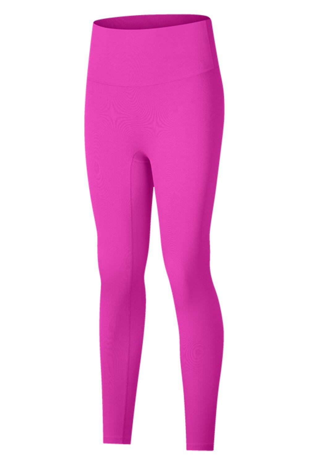 Millennia High-Rise Wide Waistband Yoga Leggings - Curated by tt