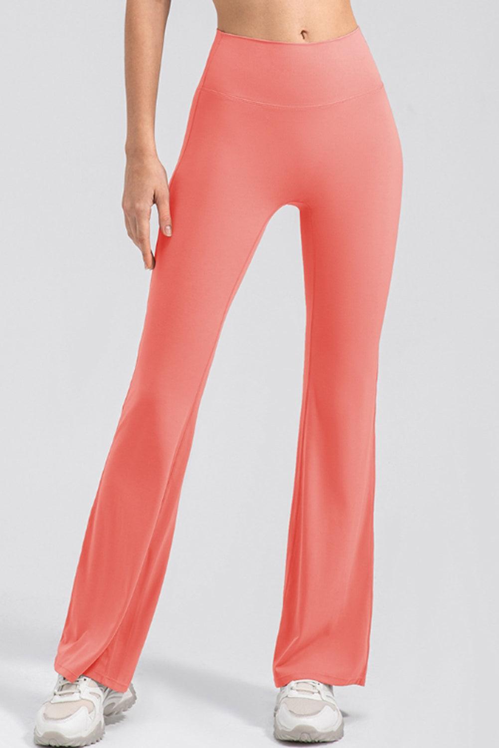 High Waist Straight Active Pants - Curated by tt