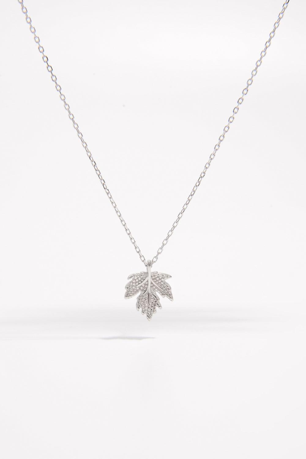 Maple Leaf Necklace - Curated by tt