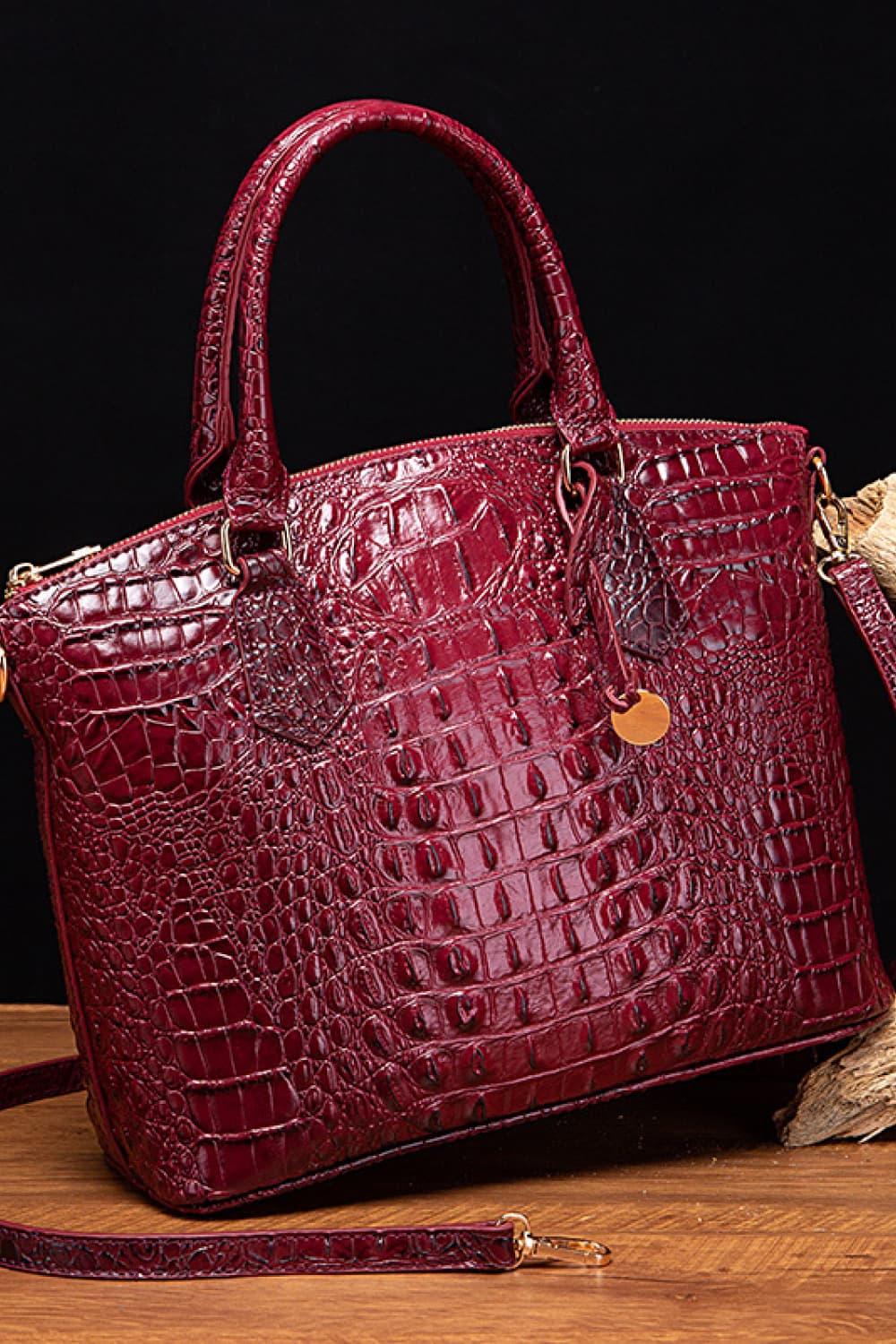 PU Leather Handbag - Curated by tt
