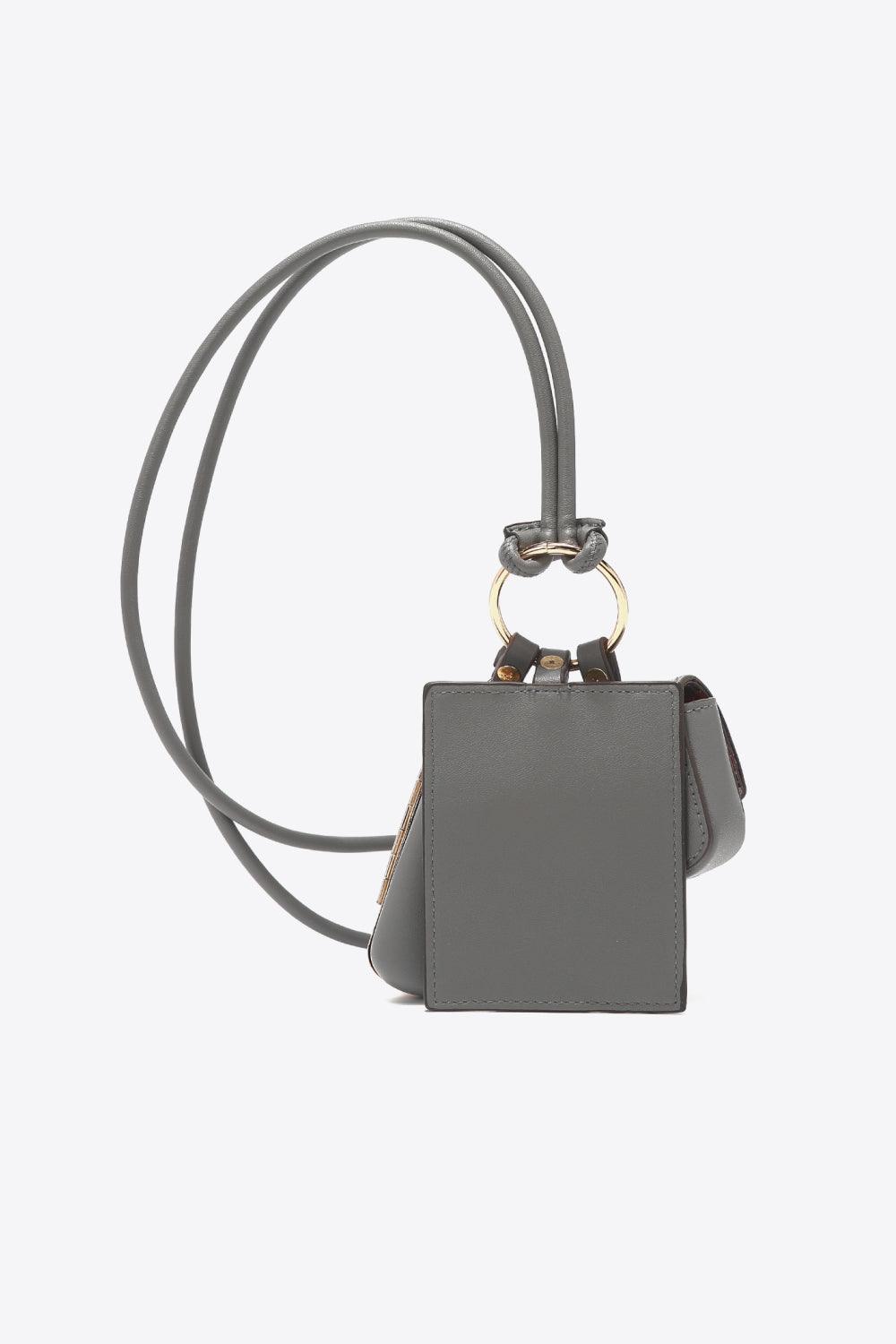 Faux Leather 3-Piece Lanyard Set - Curated by tt
