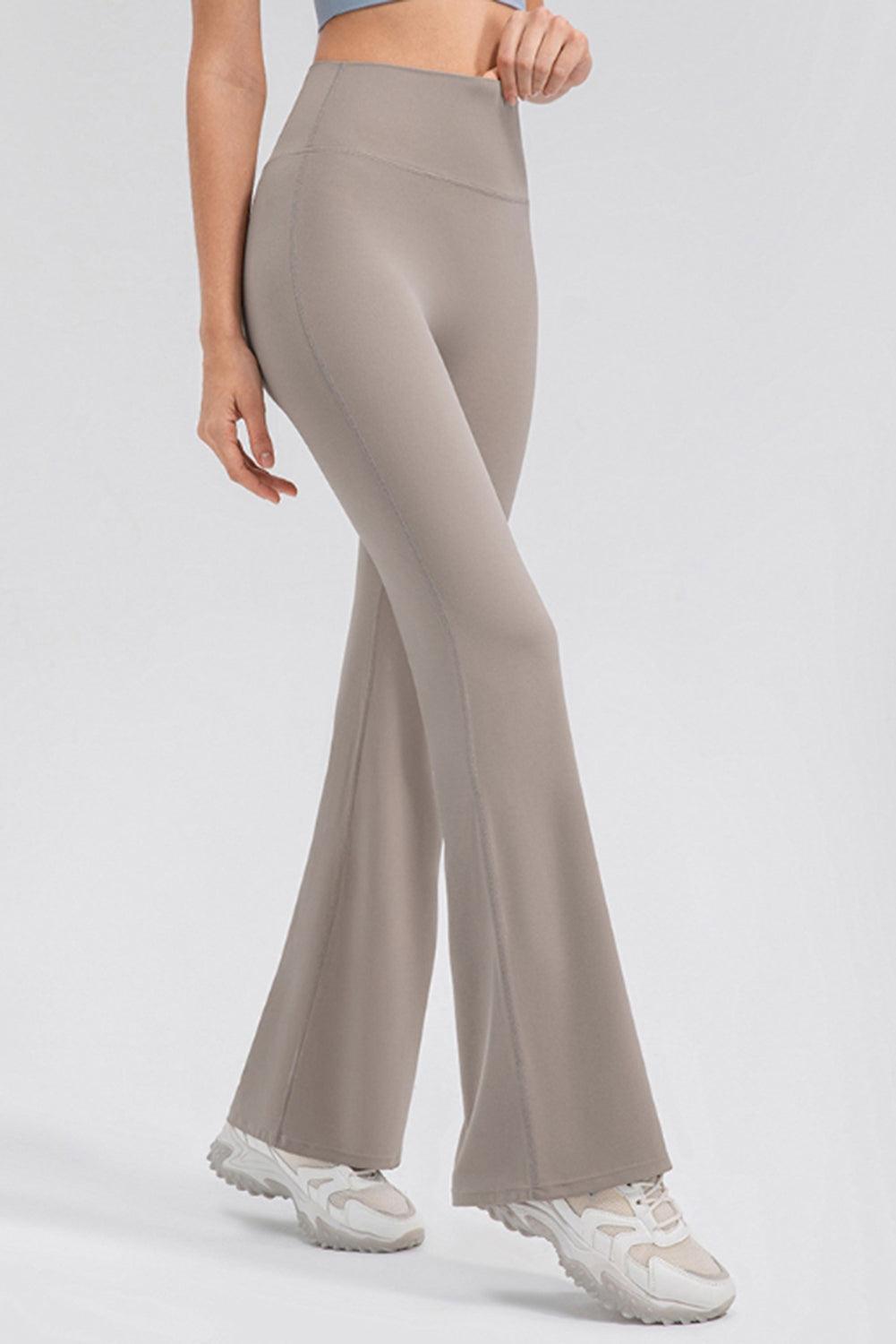 High Waist Straight Active Pants - Curated by tt