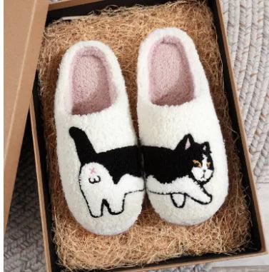 Cat Slippers - Curated by tt