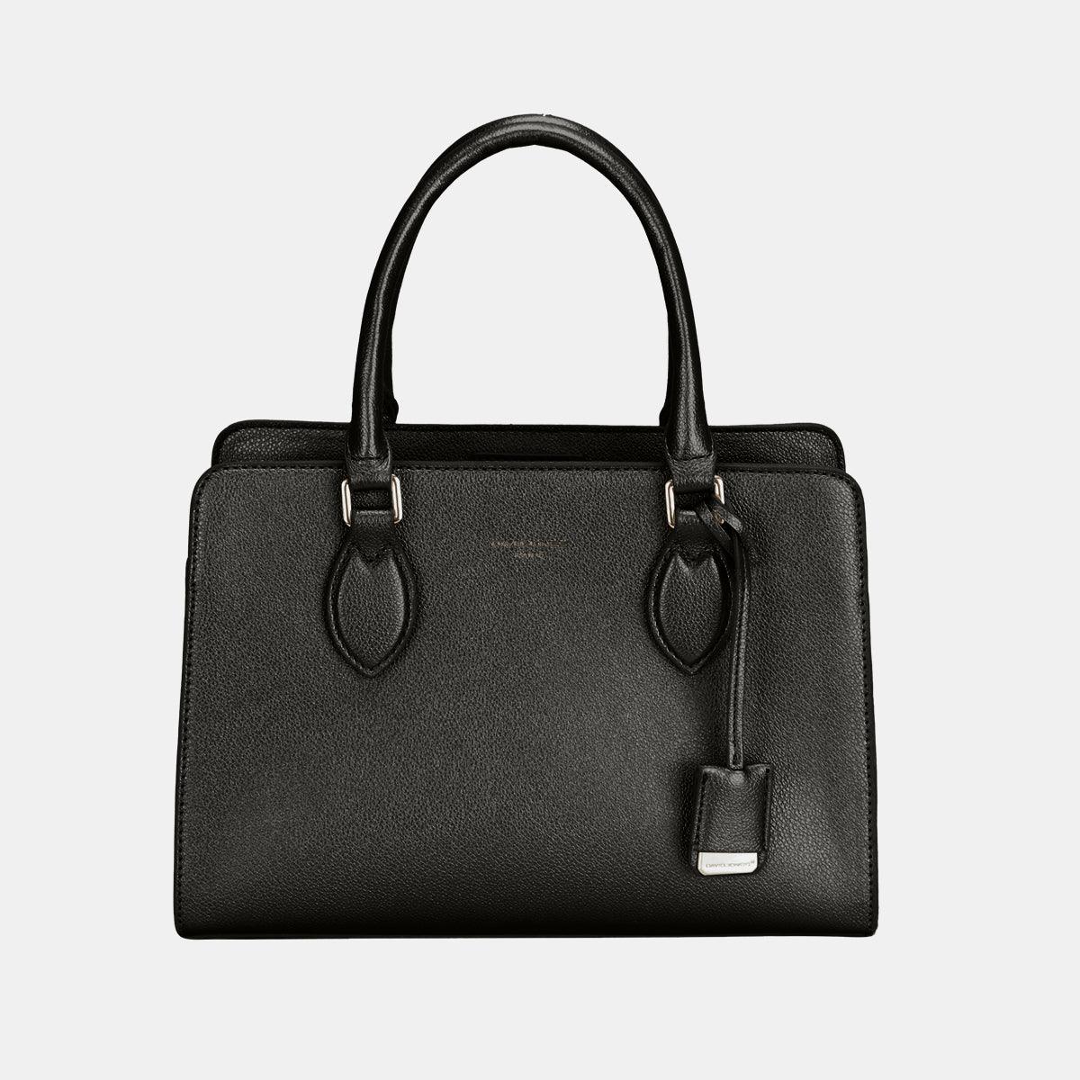 Faux Leather Handbag - Curated by tt