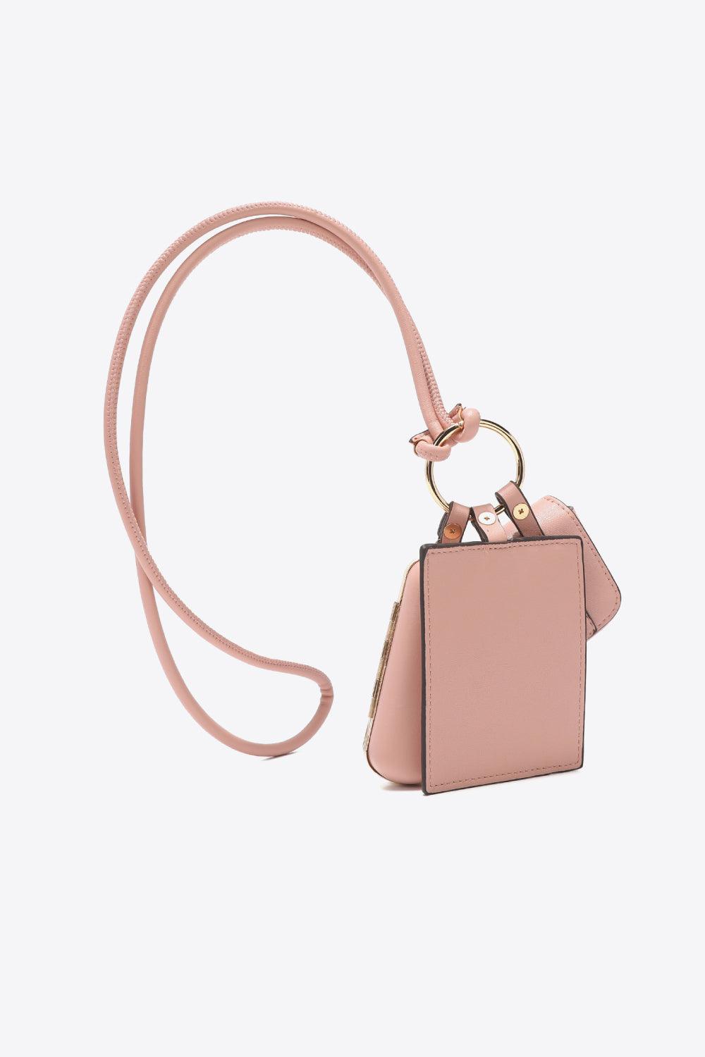 Faux Leather 3-Piece Lanyard Set - Curated by tt