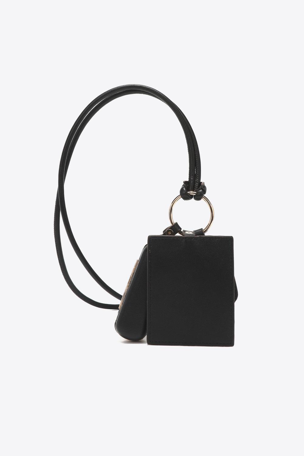 Faux Leather 3-Piece Lanyard Set - Curated by tt