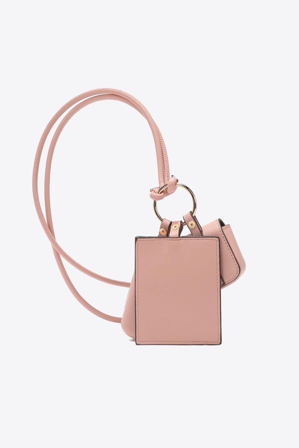 Faux Leather 3-Piece Lanyard Set - Curated by tt