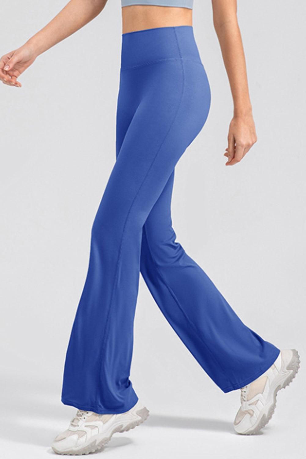 High Waist Straight Active Pants - Curated by tt