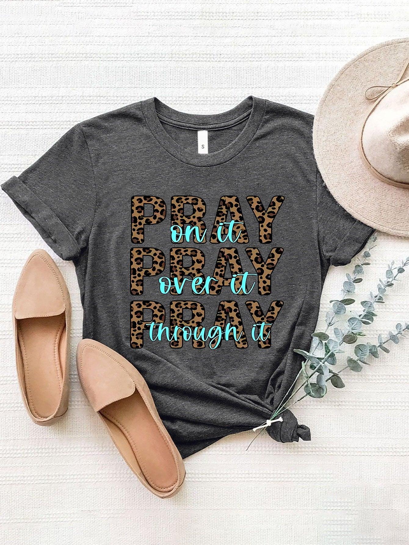 Letter Graphic Round Neck Short Sleeve T-Shirt - Curated by tt