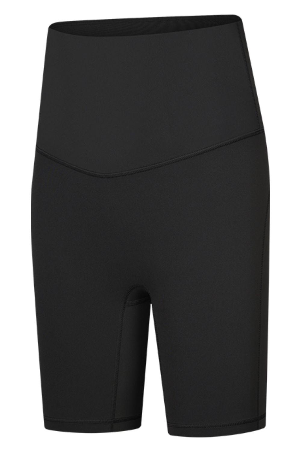 Millennia Seamless High-Rise Wide Waistband Biker Shorts - Curated by tt