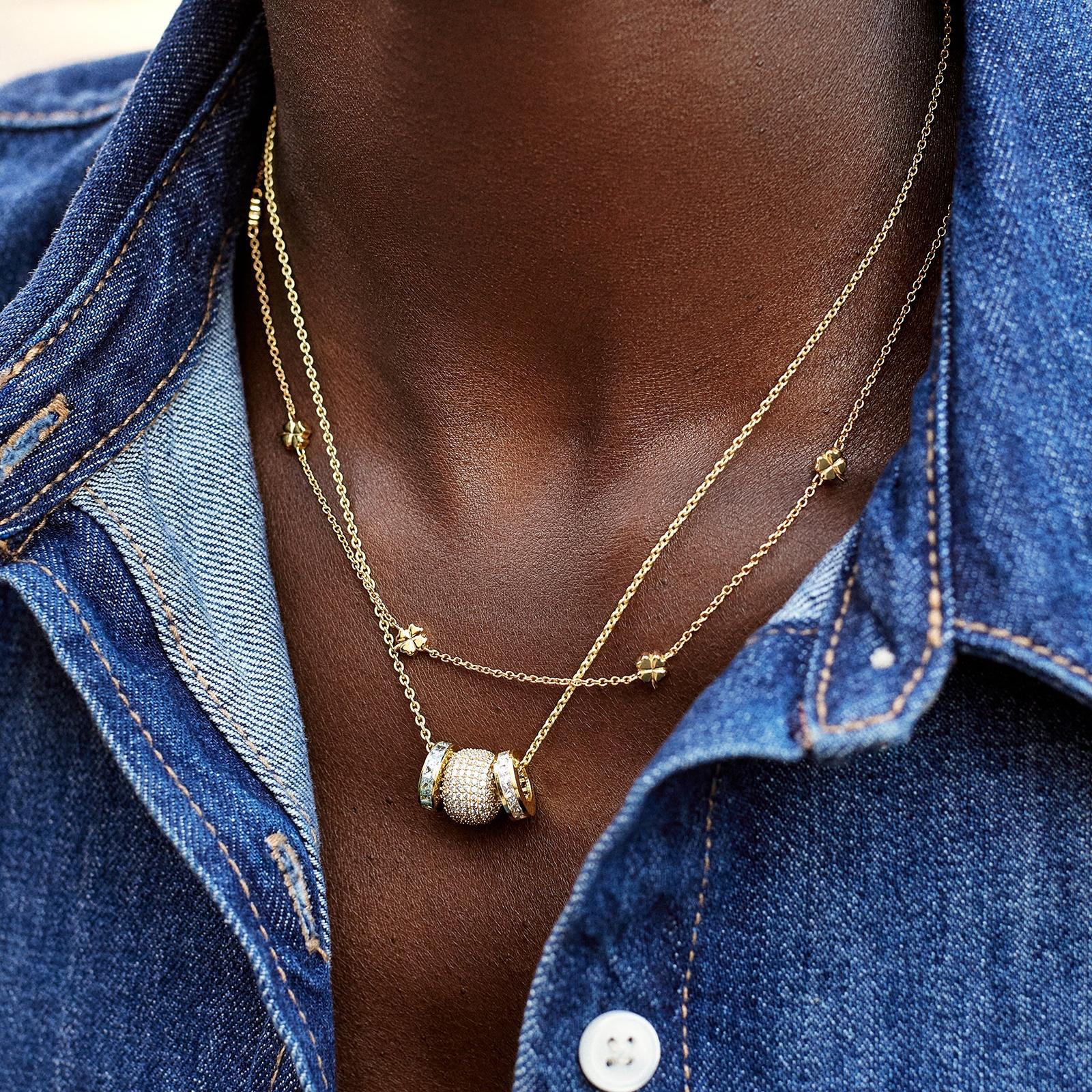 18K Gold-Plated Titanium Steel Necklace - Curated by tt