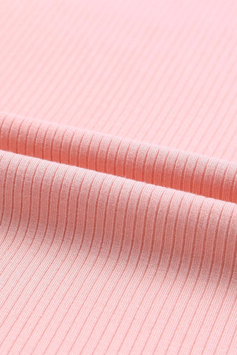 Ruffled Round Neck Cap Sleeve Blouse - Curated by tt