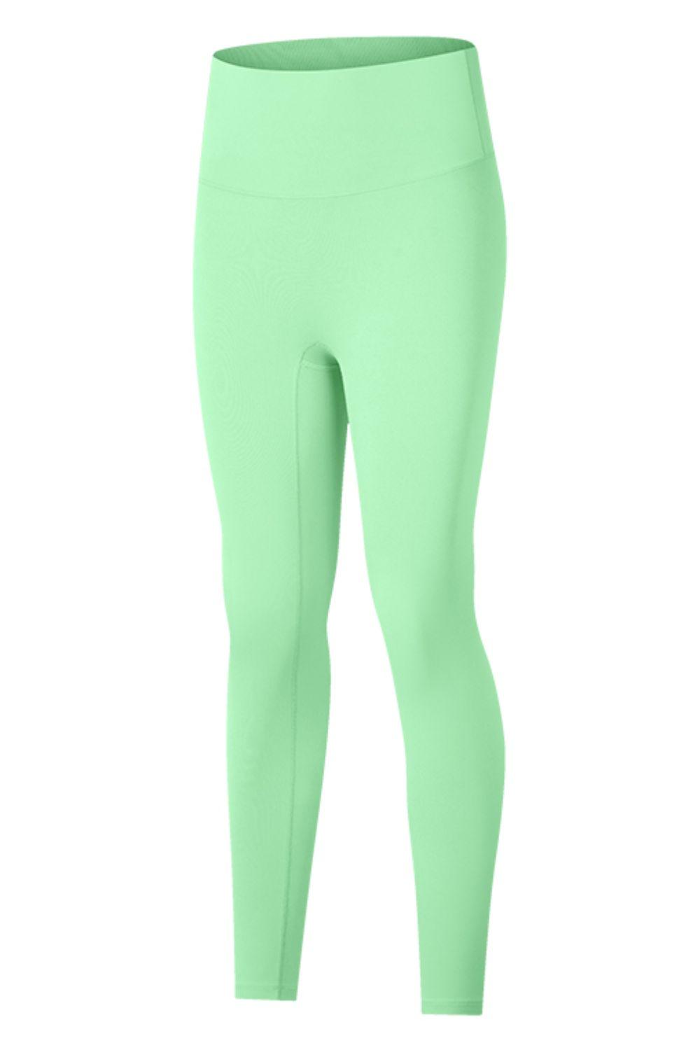 Millennia High-Rise Wide Waistband Yoga Leggings - Curated by tt