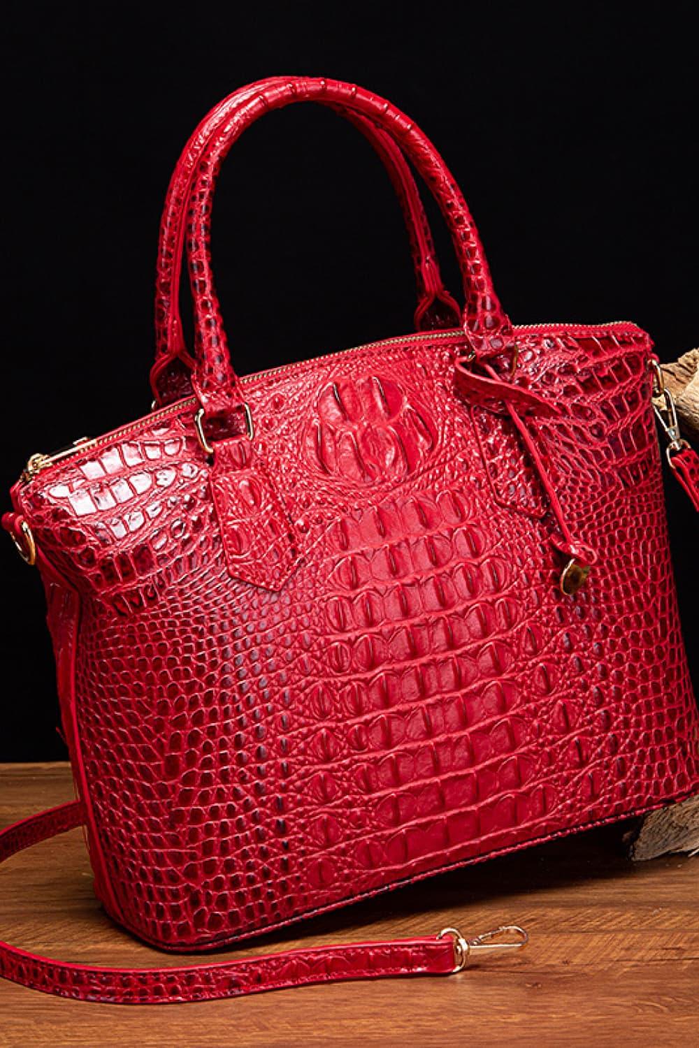 PU Leather Handbag - Curated by tt