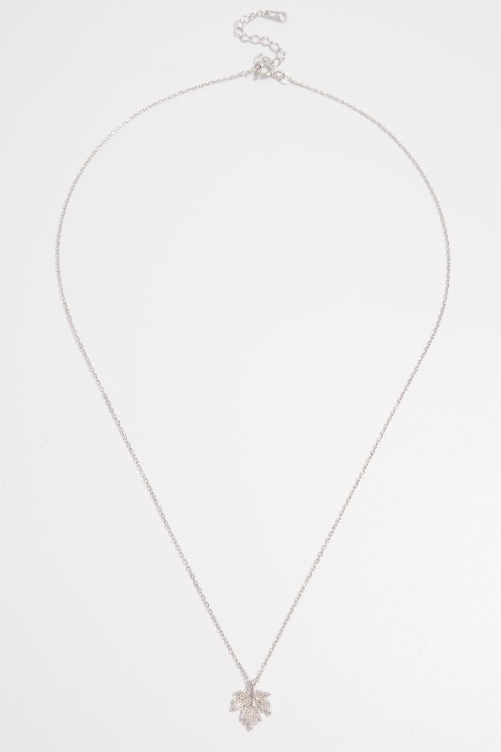 Maple Leaf Necklace - Curated by tt