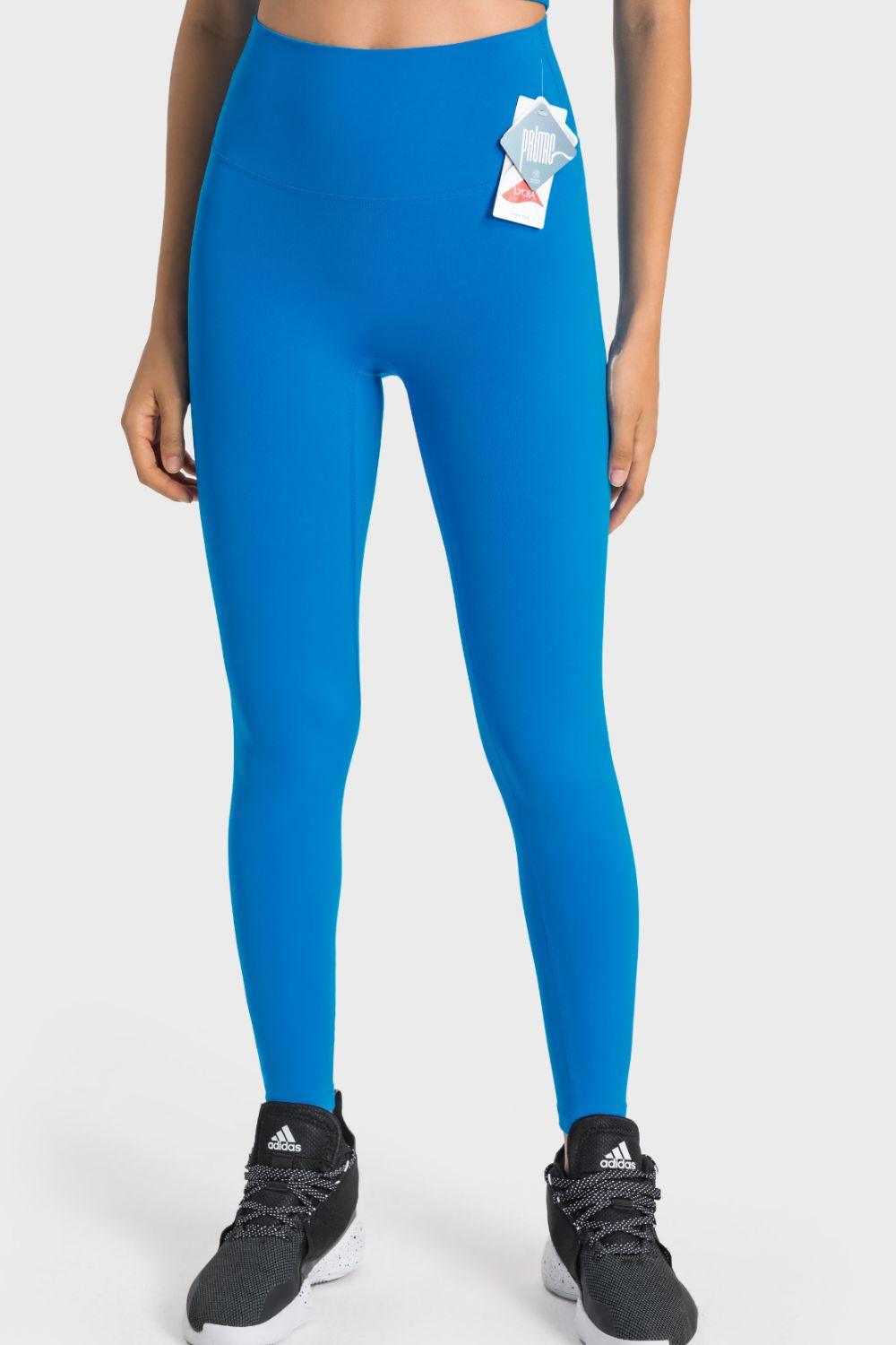 Millennia High-Rise Wide Waistband Yoga Leggings - Curated by tt