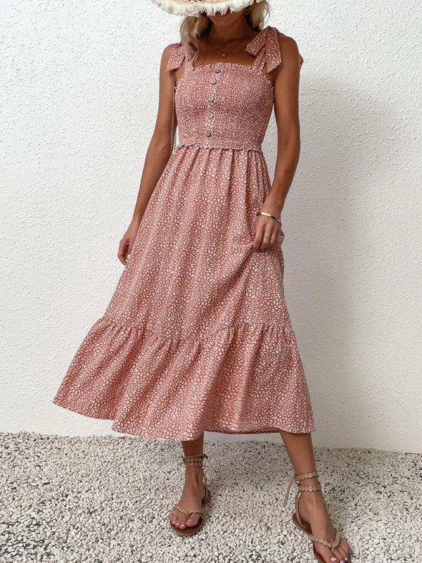 Ruffle Slip Dress - Curated by tt