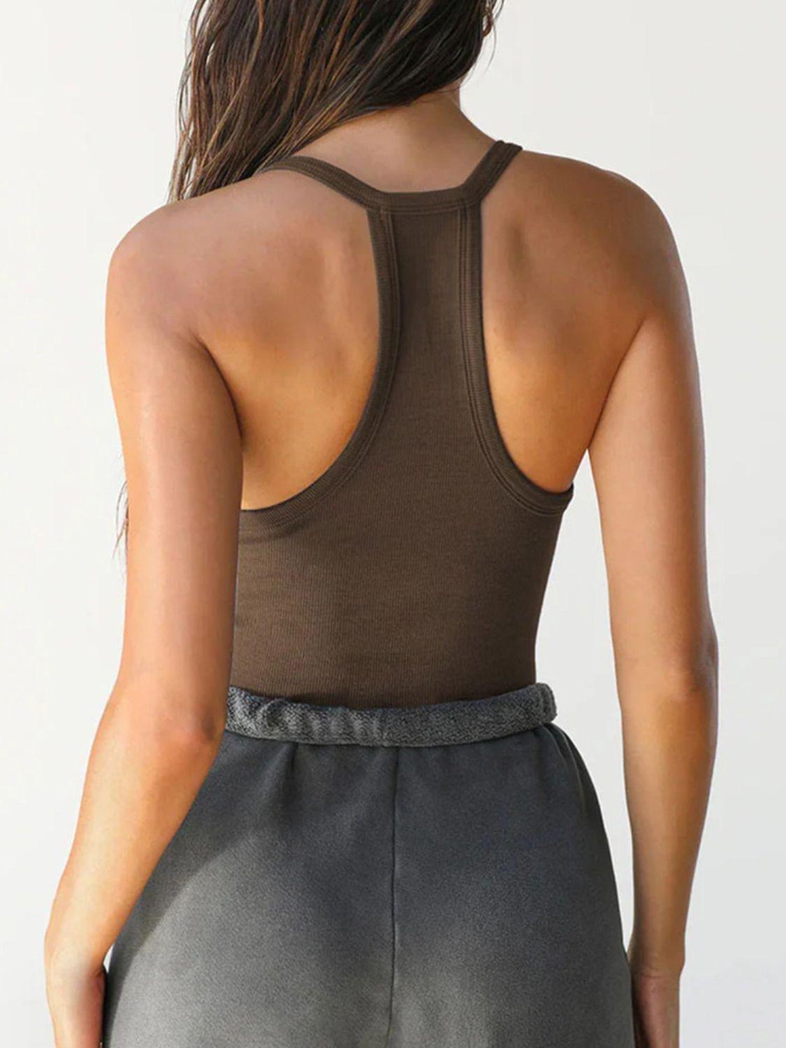 Devine Scoop Neck Tank - Curated by tt