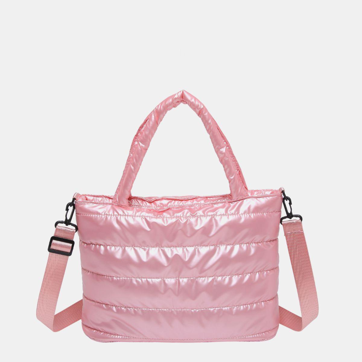 NYLON Detachable Strap Crossbody Bag - Curated by tt
