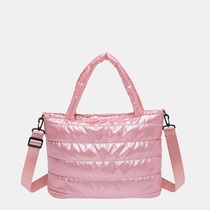 NYLON Detachable Strap Crossbody Bag - Curated by tt