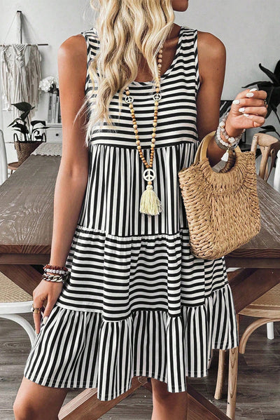 Loose Fit Mini Dress