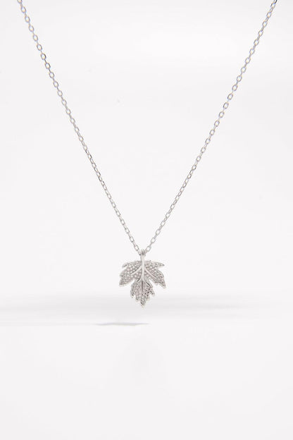 Maple Leaf Necklace - Curated by tt