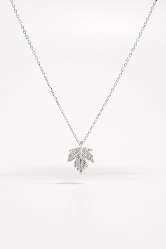 Maple Leaf Necklace - Curated by tt