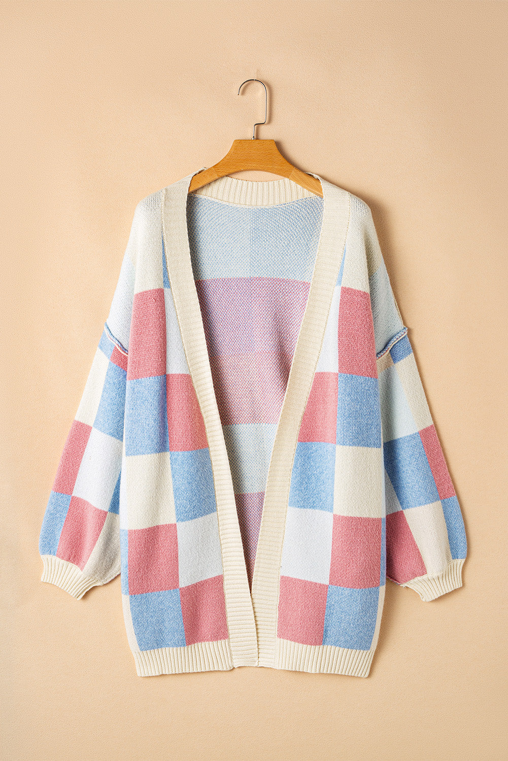 Checkered Cardigan