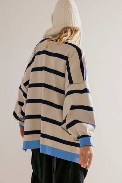 Nautical Loose Cardigan