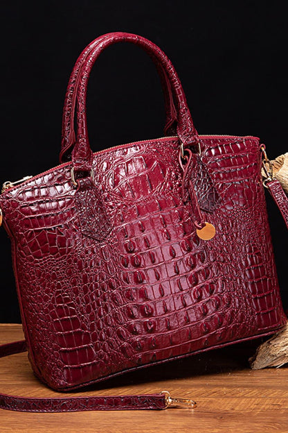 PU Leather Handbag - Curated by tt
