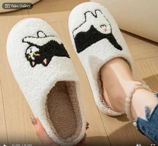 Cat Slippers - Curated by tt