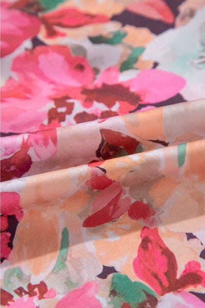 Frill Floral Button Down Long Sleeve Shirt - Curated by tt