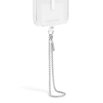 Phone Charm with Beaded Crystals and Pearls