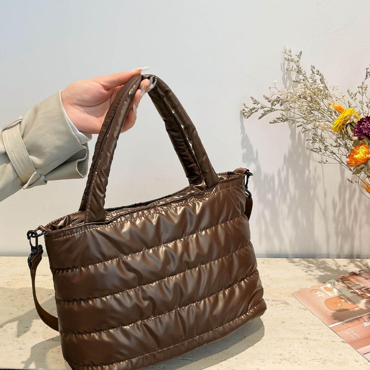 NYLON Detachable Strap Crossbody Bag - Curated by tt