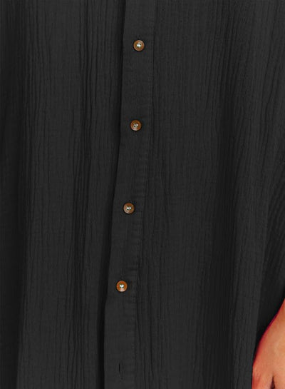 Button Down, Long Kimonos Swimsuit Cover Ups