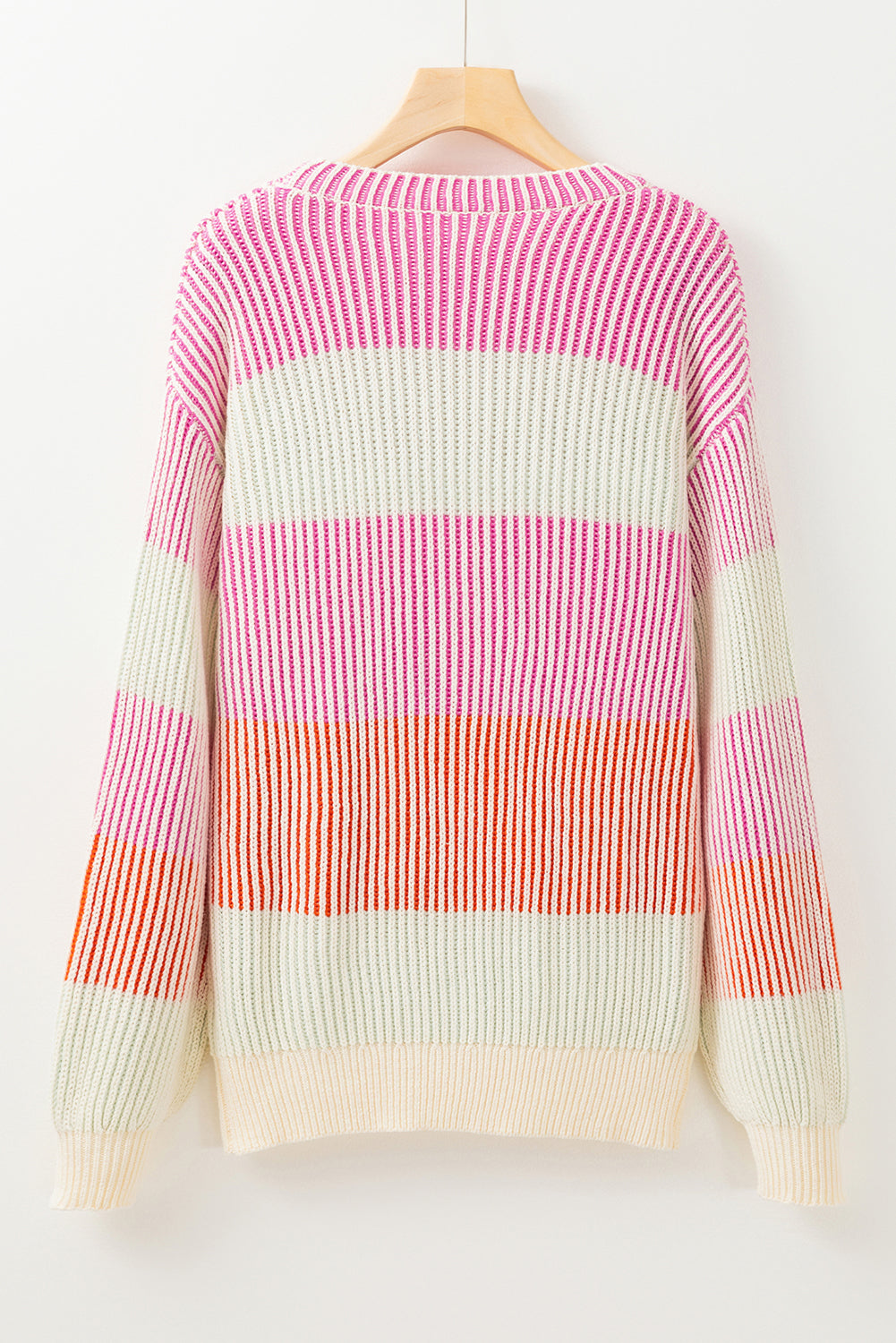 Knit Bubble Sleeve Sweater
