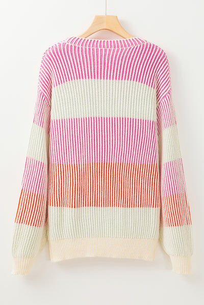 Knit Bubble Sleeve Sweater