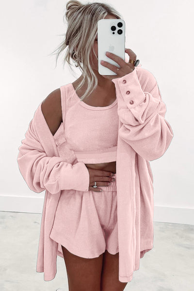 Cardigan Lounge Set