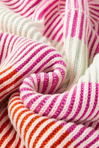 Knit Bubble Sleeve Sweater