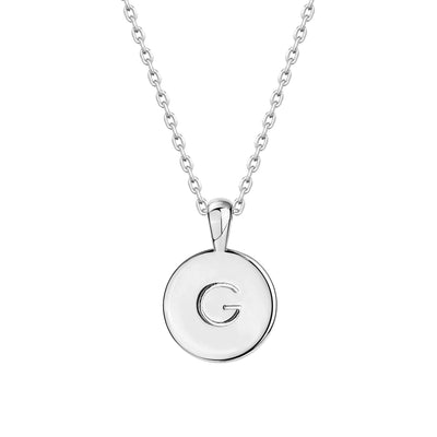 PAVOI 14K Gold Plated Letter Necklace