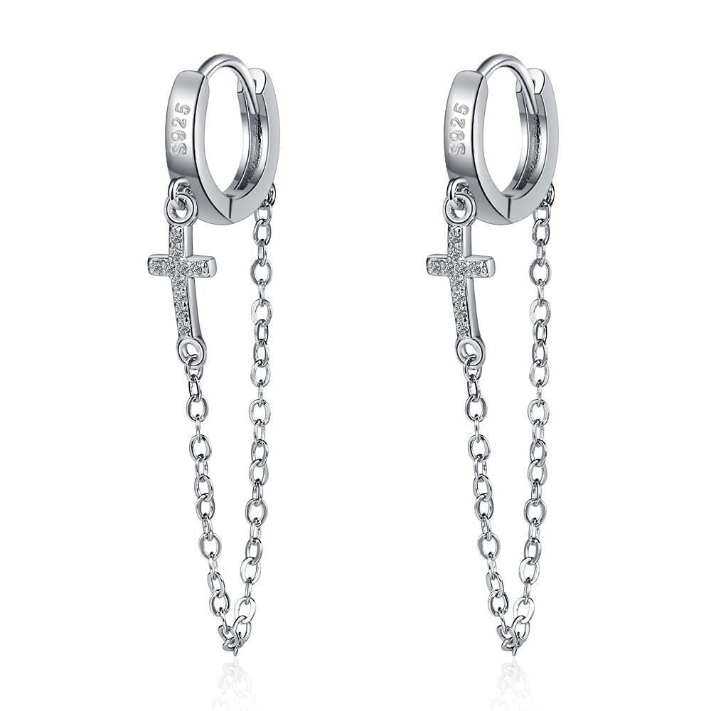Dangle Hoop Earrings
