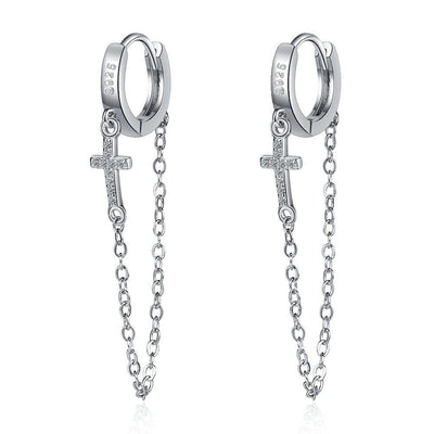 Dangle Hoop Earrings