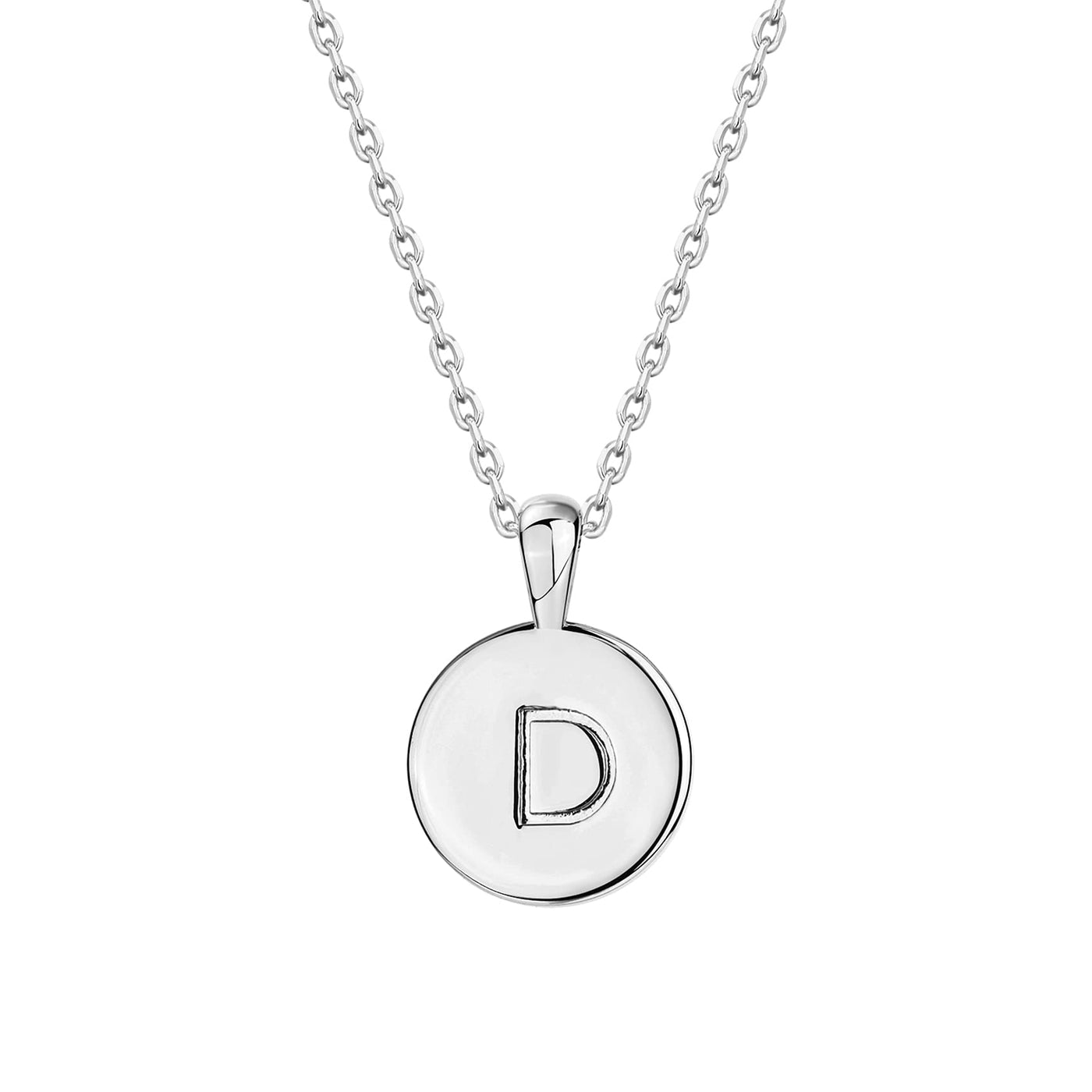 PAVOI 14K Gold Plated Letter Necklace