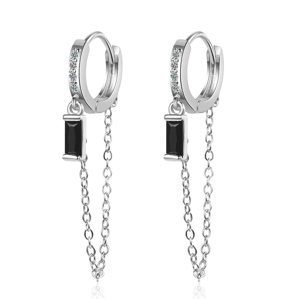 Dangle Hoop Earrings