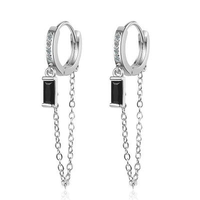 Dangle Hoop Earrings