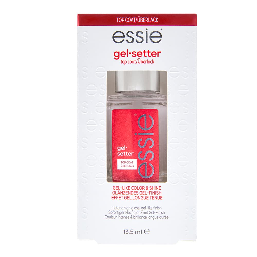 essie good to go vegan top coat, fast dry,  nail polish