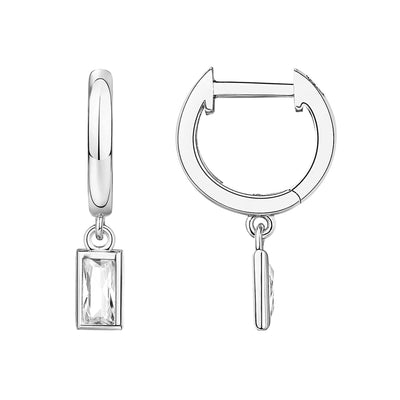PAVOI 14K Gold Plated Drop/Dangle Huggie Earrings
