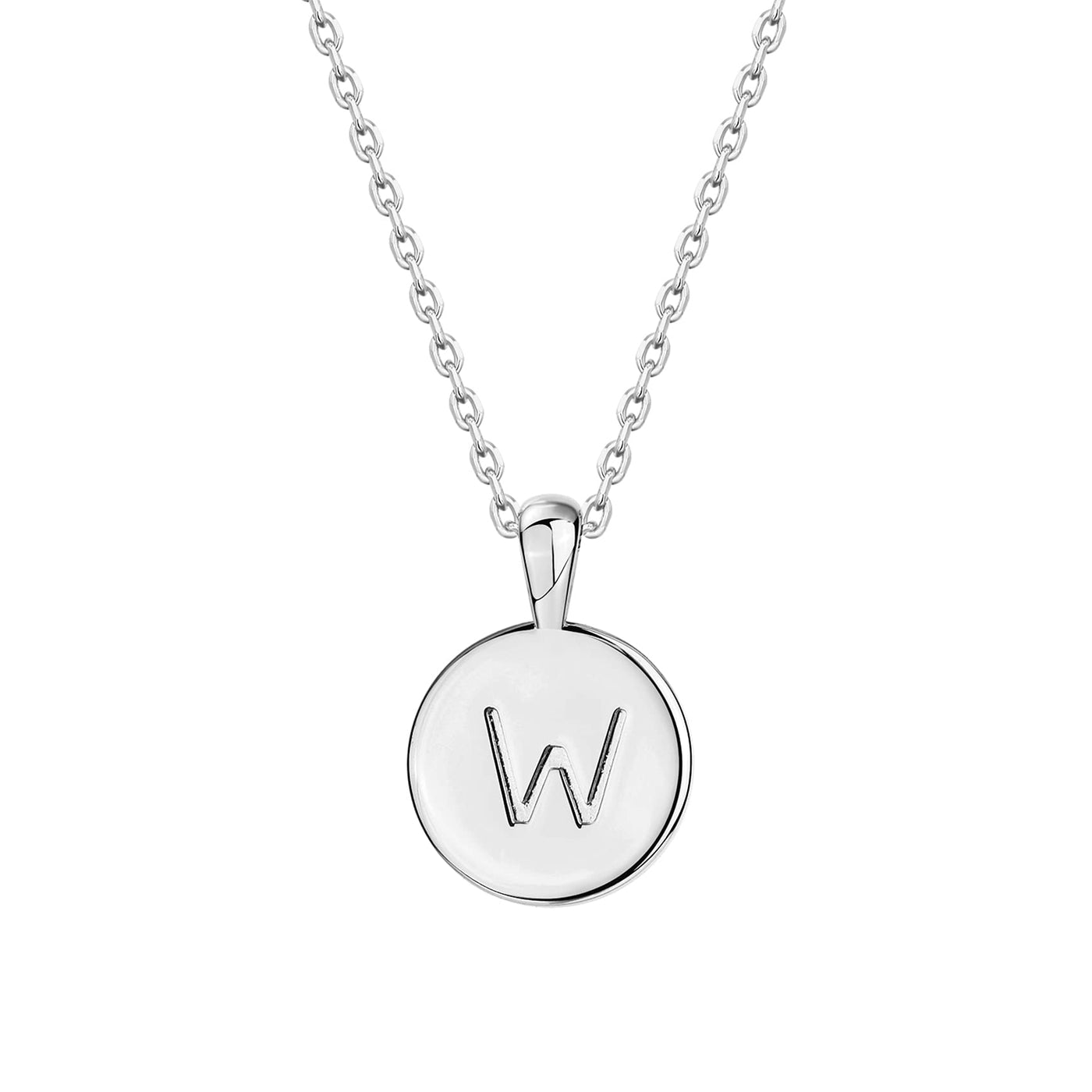 PAVOI 14K Gold Plated Letter Necklace