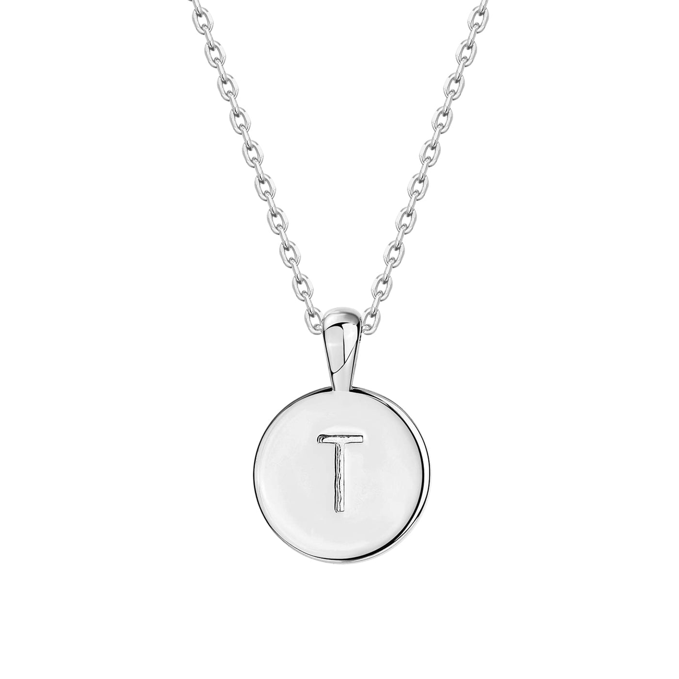 PAVOI 14K Gold Plated Letter Necklace